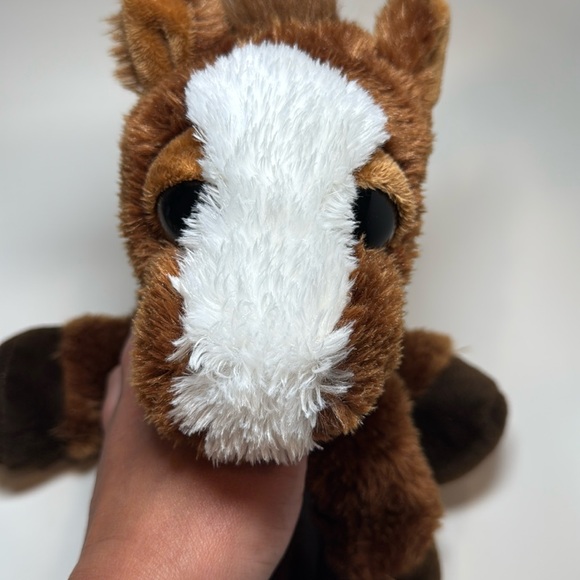 Aurora Medium Brown Dreamy Eyes 10" Prancer Pony Enchanting Stuffed Animal - Picture 10 of 10